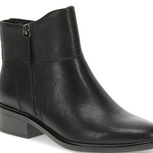 BARETRAPS Alona Womens 9 M Black Zip Ankle Boots NIB